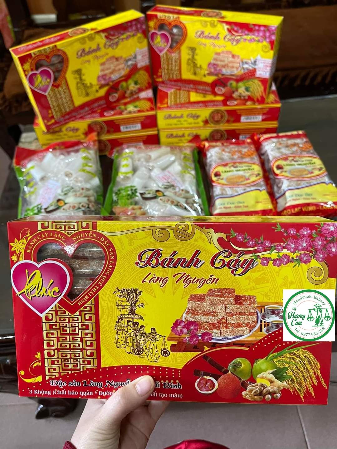 Bánh cáy làng Nguyễn thơm ngậy 450gr
