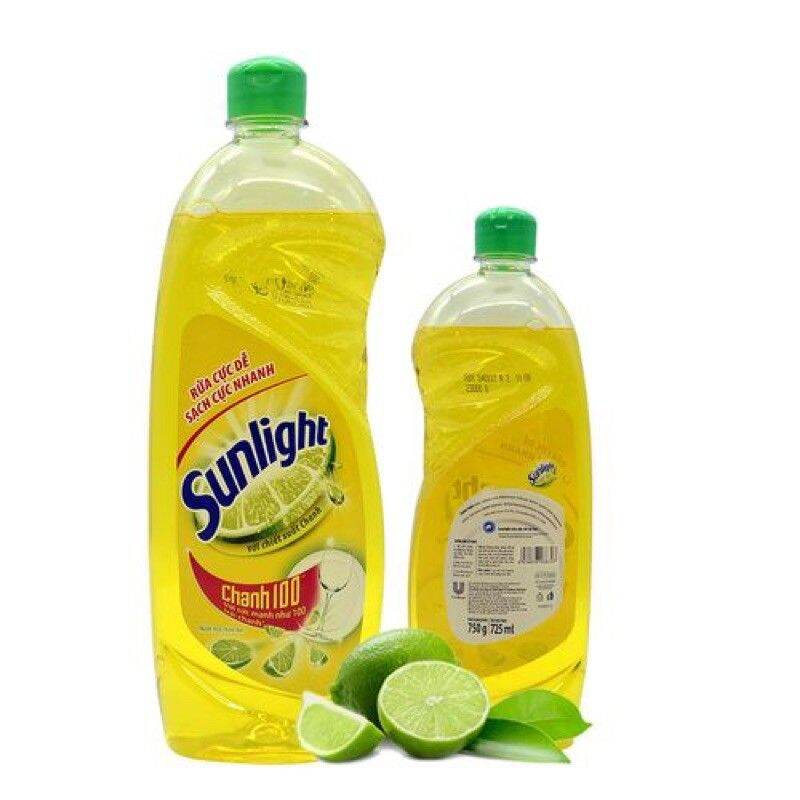 Nước rửa chén Sunlight Chanh mới 750ml