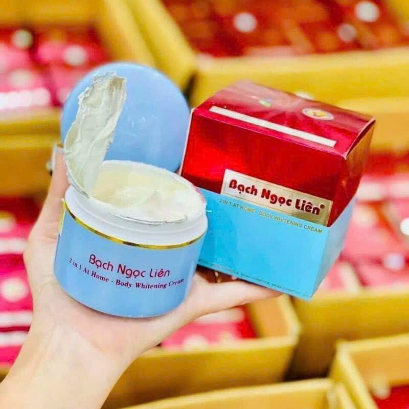 [Chính Hãng] Kem body Bạch Ngọc Liên Xanh 90g