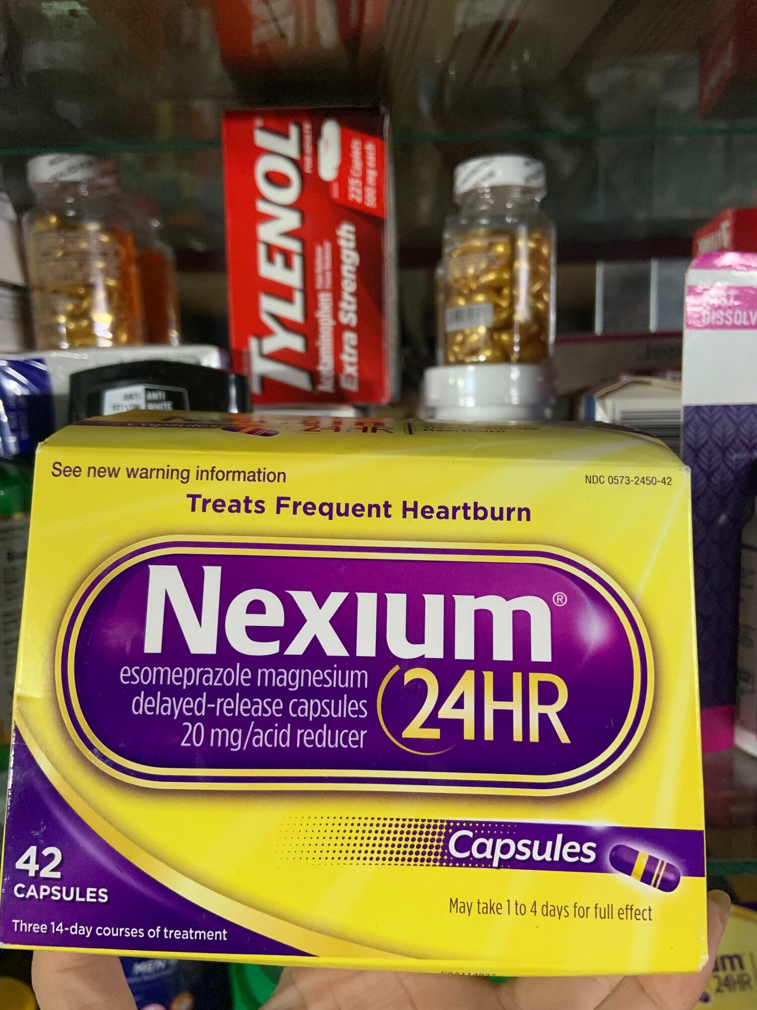 Viên  Nexium 24hr 42v