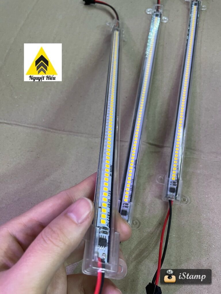 Set 2 thanh led 220v 30cm