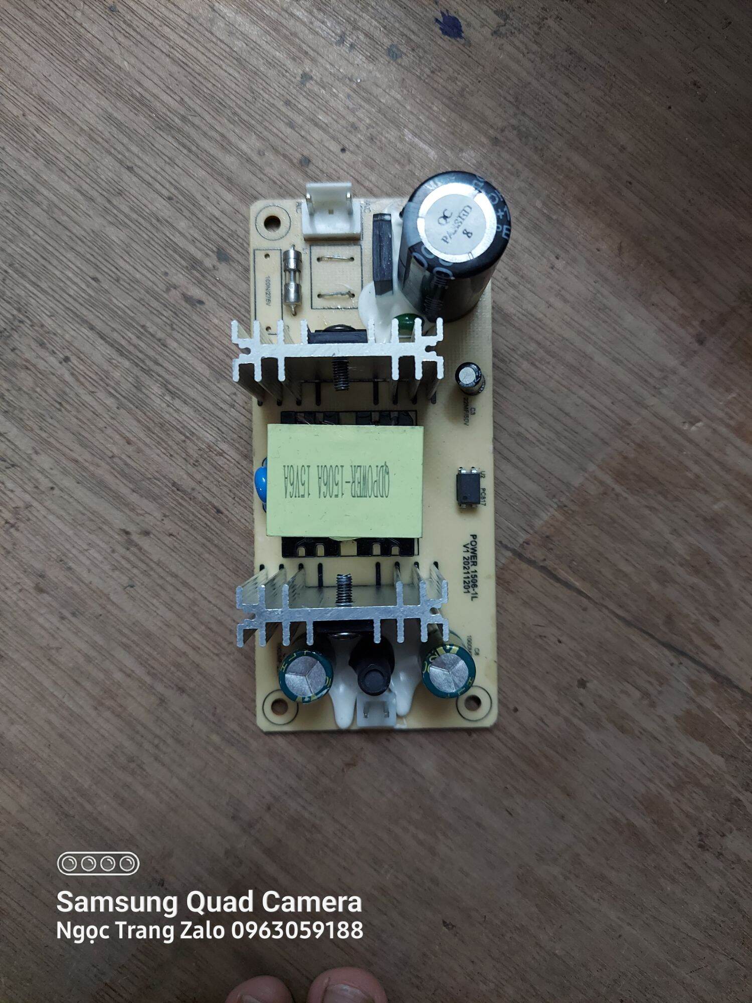 Nguồn Cho Loa Kéo 6A 15V