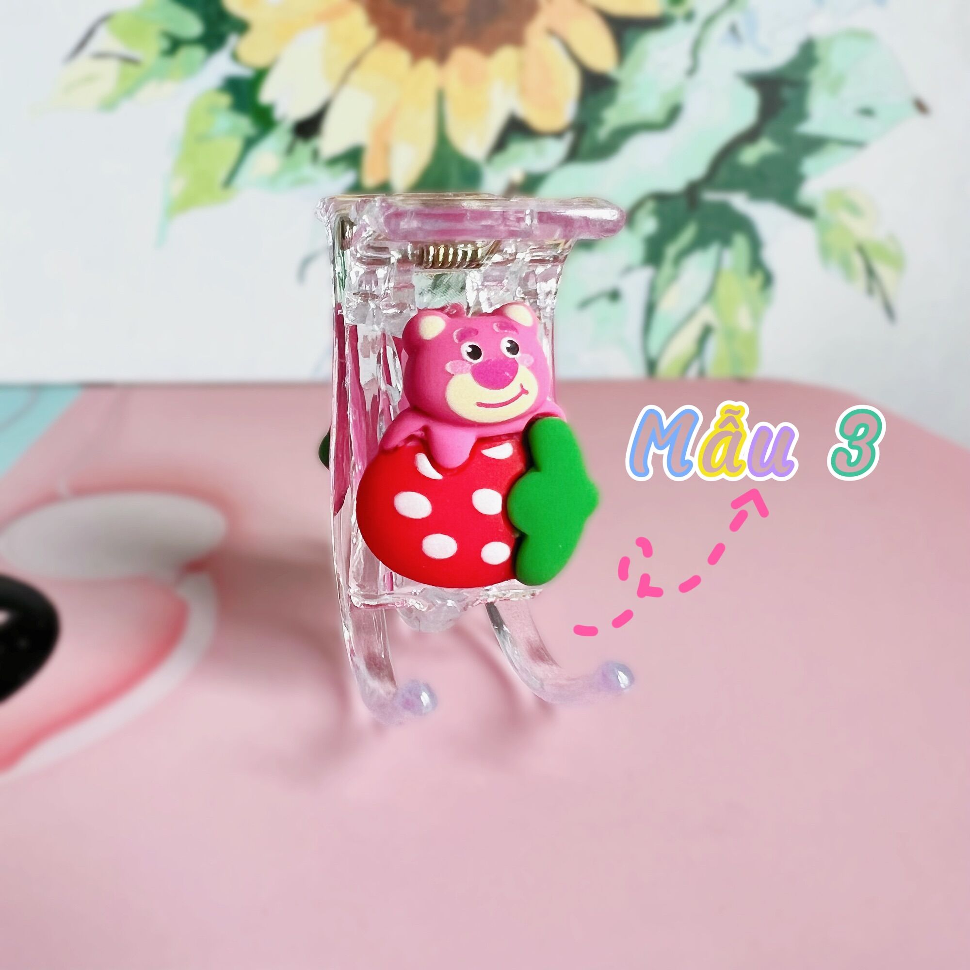 KẸP CÀNG CUA 3 RĂNG GẤU DÂU LOTSO