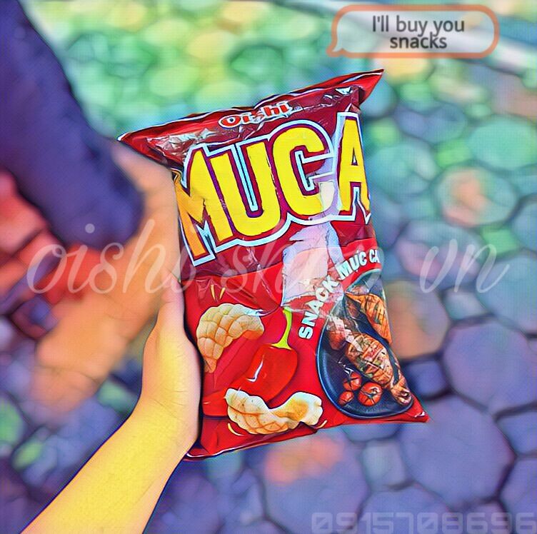 Snack mực cay Muca Oishi 75g