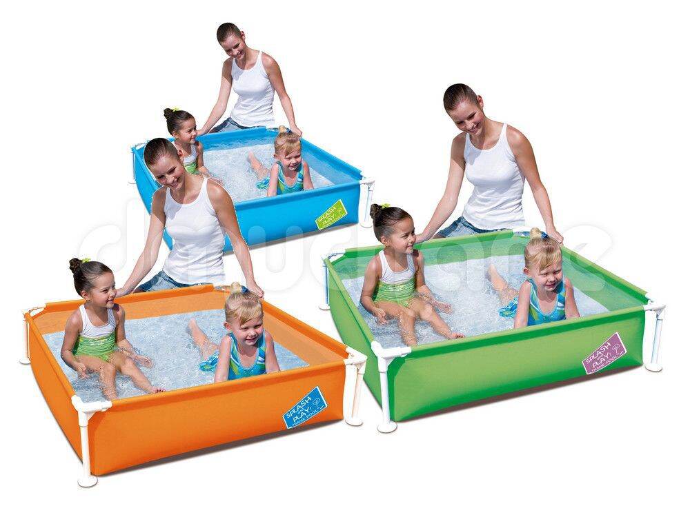 (Chính Hãng )Bể bơi lắp ghép vuông 1.2m
