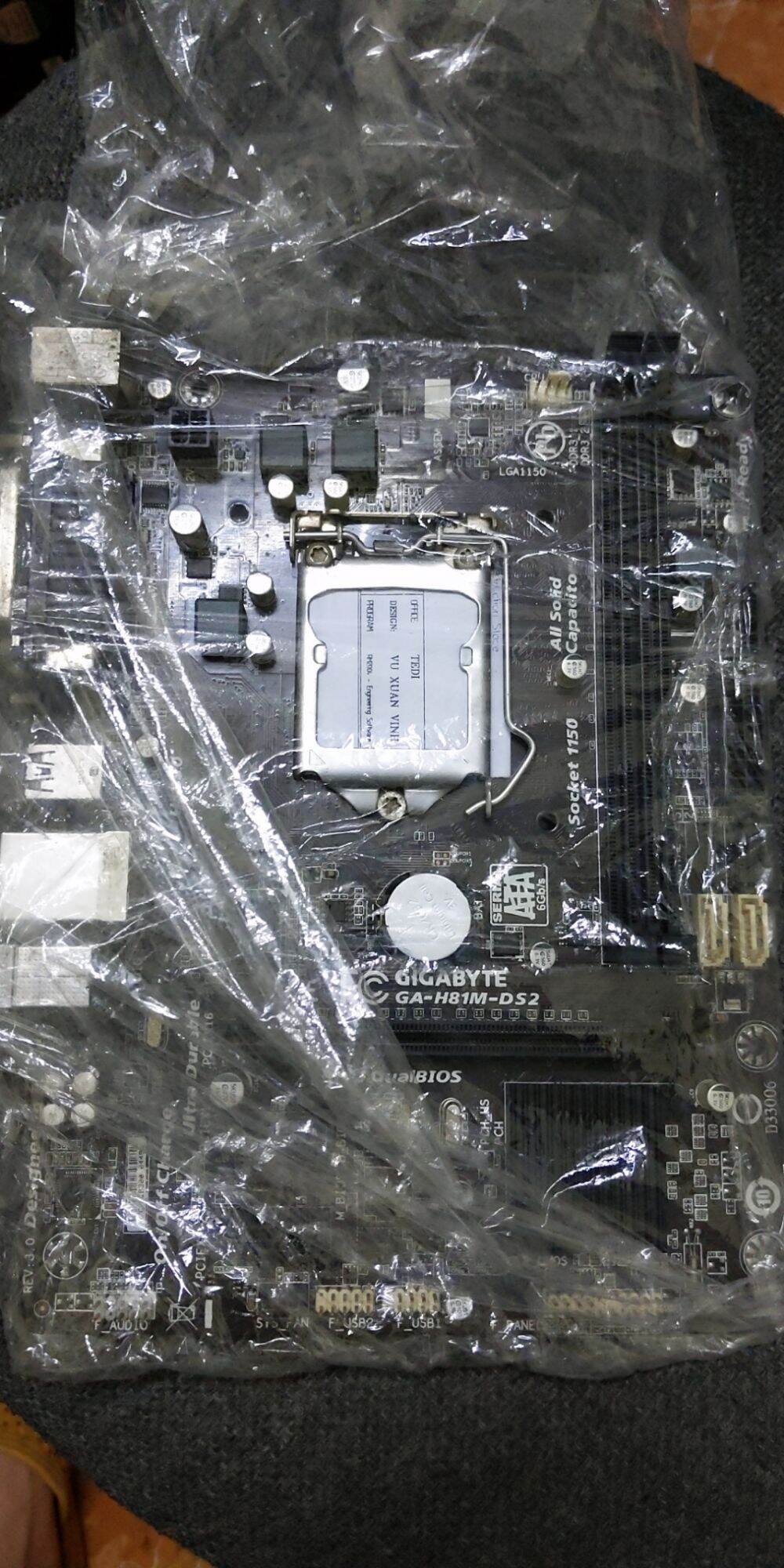 combo main h81, ram 8gb, chip i3, ổ ssd, nguồn , card ( full bộ)