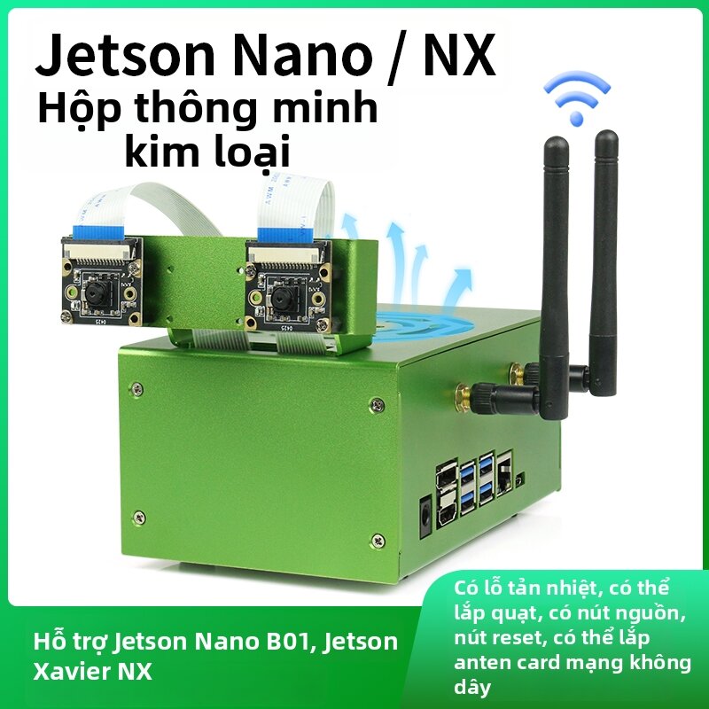CHUANGLEBO | Cooling Metal Enclosure Jetson Module Giá 605,000 Đồng*Miễn phí vận chuyển