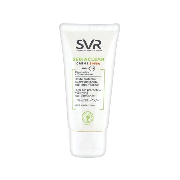 Kem Làm Giảm Mụn Và Chống Nắng Svr Sebiaclear Creme Spf50 50Ml