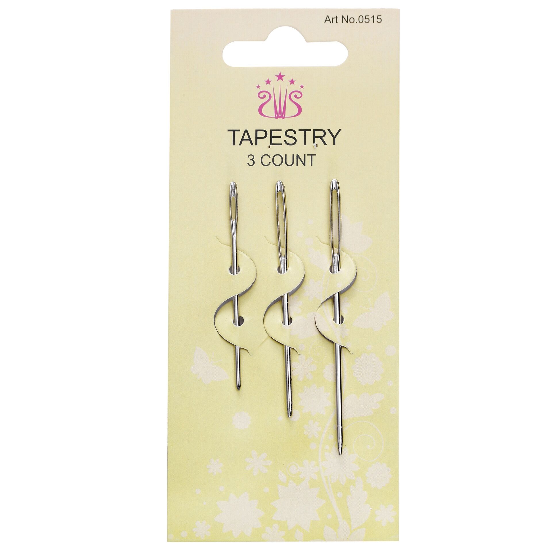 Vỉ Kim Khâu Len 3 Cây