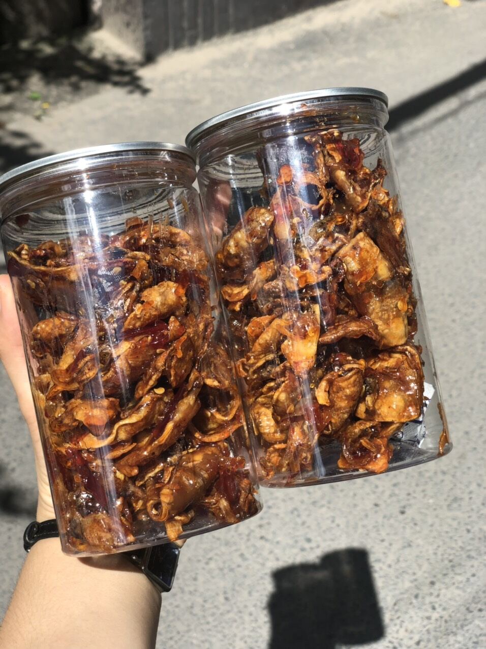 Mực rim sa tế 300g