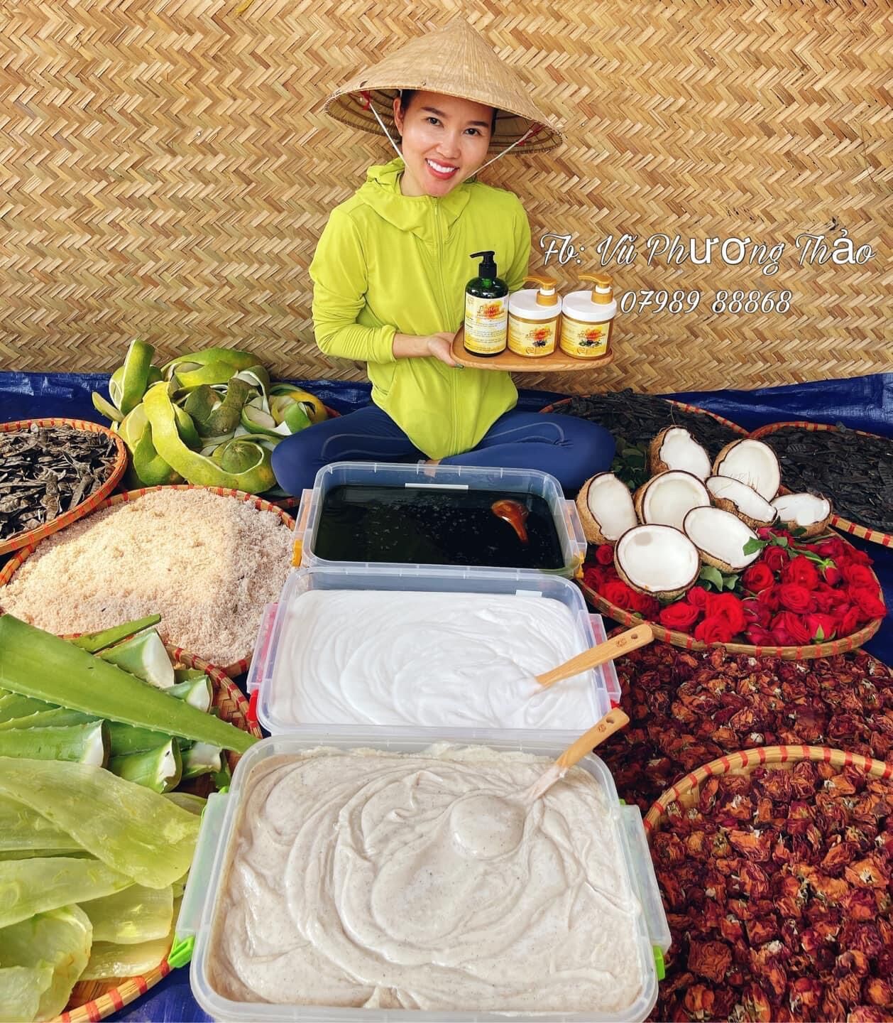 Ủ XÃ TÓC BƯỞI DỪA