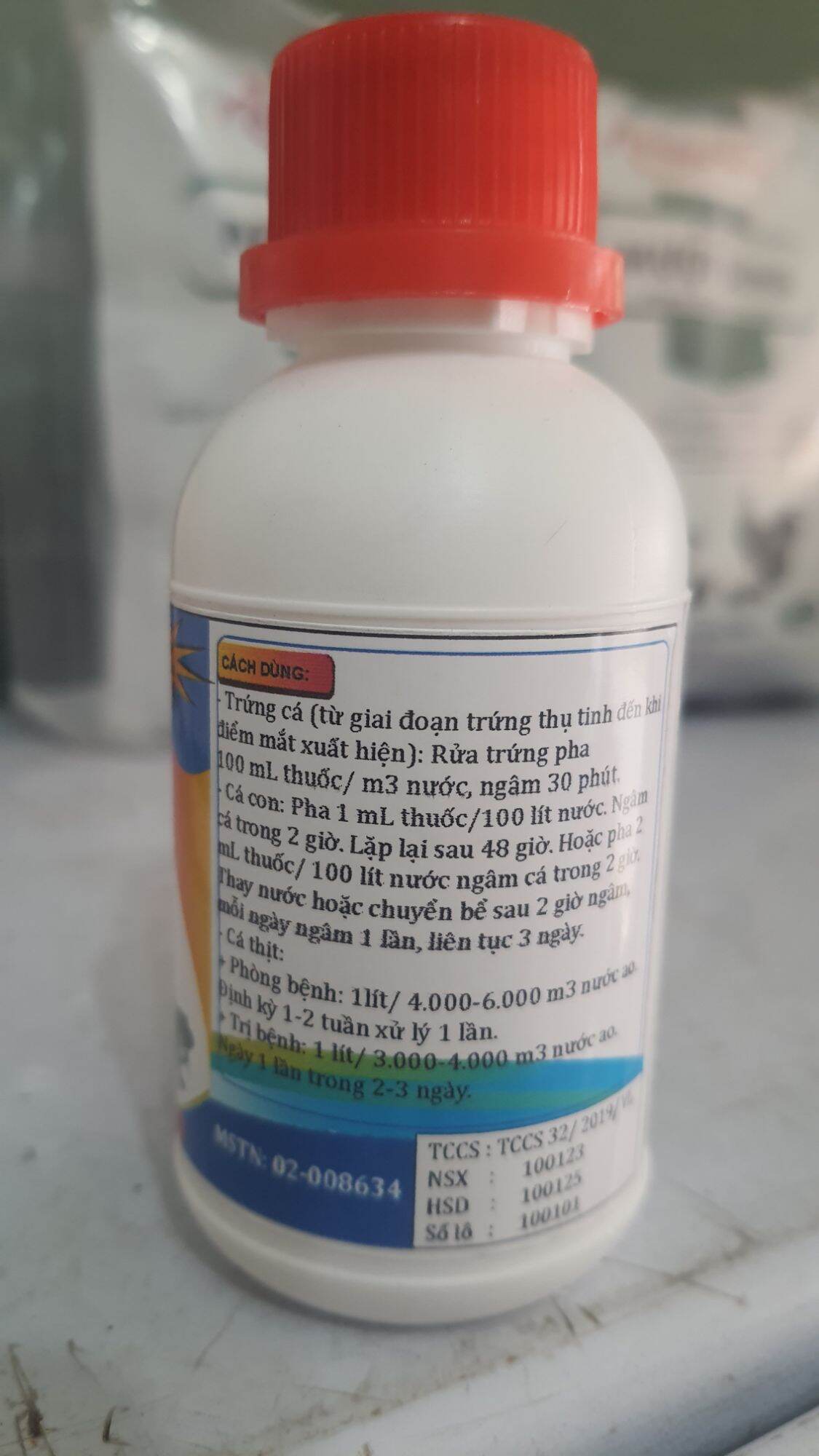 Tri nấm cho lươn Tri thối đuôi cho lươn 100ml
