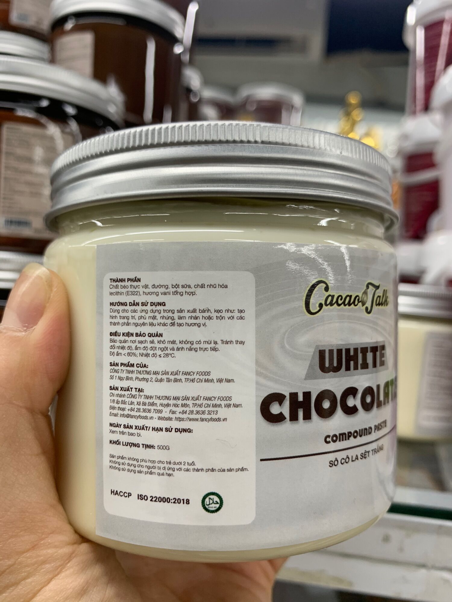 Socola Sệt Cacao Talk 500gr