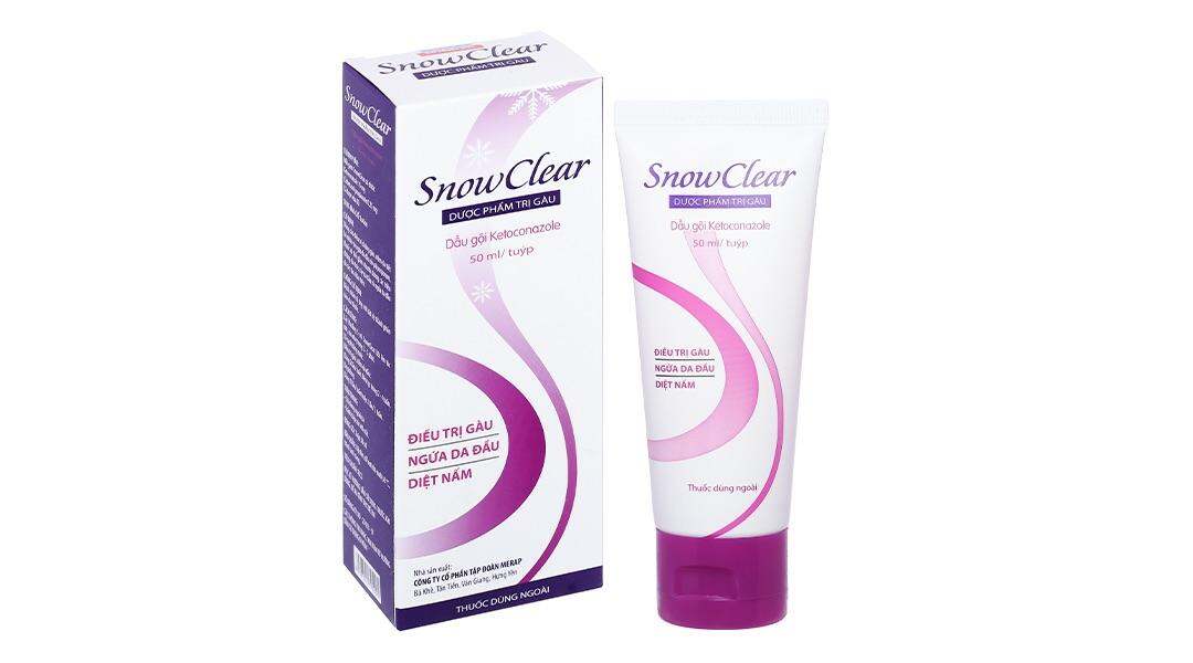 Dầu gội dành cho da đầu bị gàu Snow Clear - 50ml
