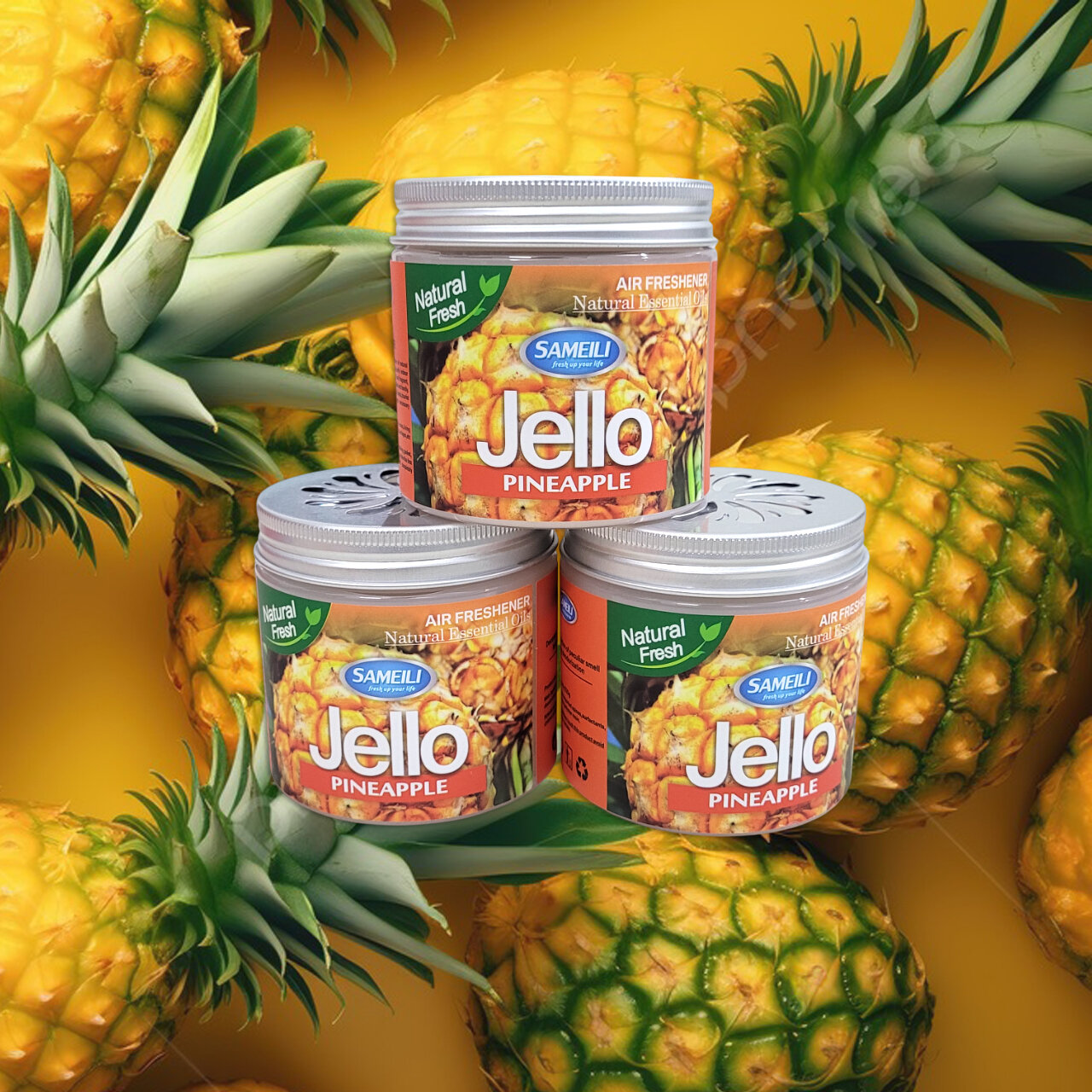 Sáp thơm phòng nhà vệ sinh cao cấp Jello 220G giúp khử mùi và thơm mát cho không gian gia đình