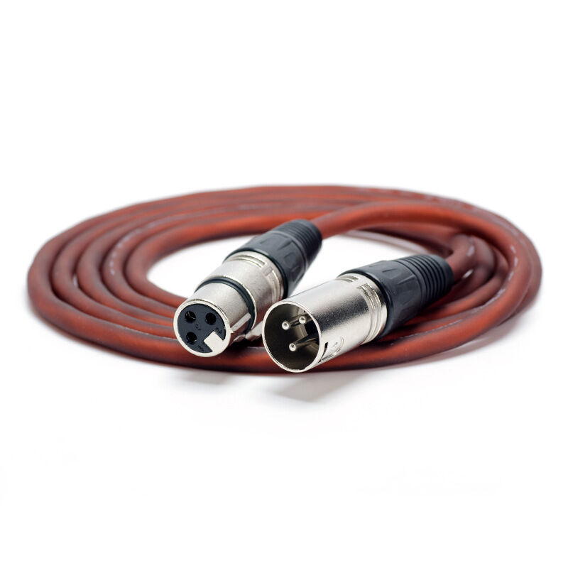 Dây tín hiệu âm thanh canon đực cái dài 10m , dây canon 2 đầu đực cái 10m