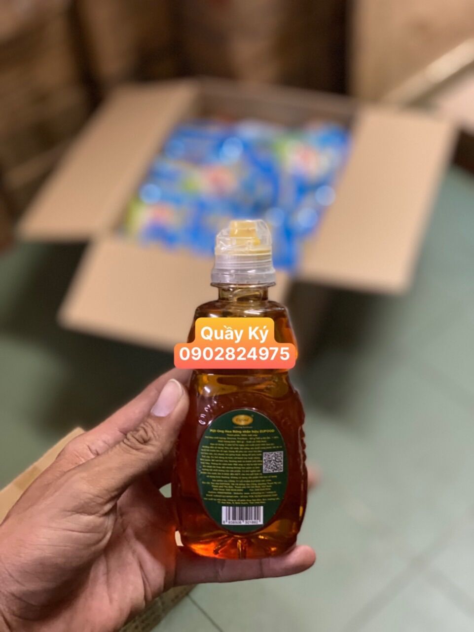 Mật ong hoa rừng Eufood 360gr