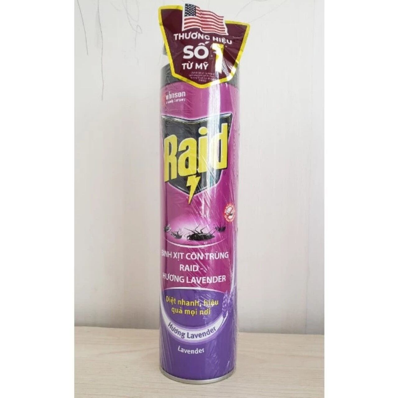 Bình xịt muỗi Raid 520ml