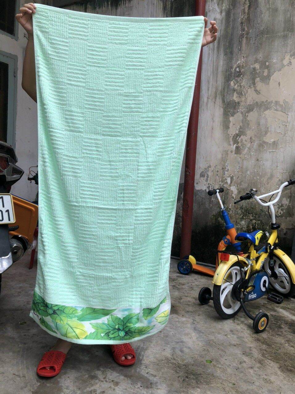 Khăn tắm clear kích thước 120*60cm