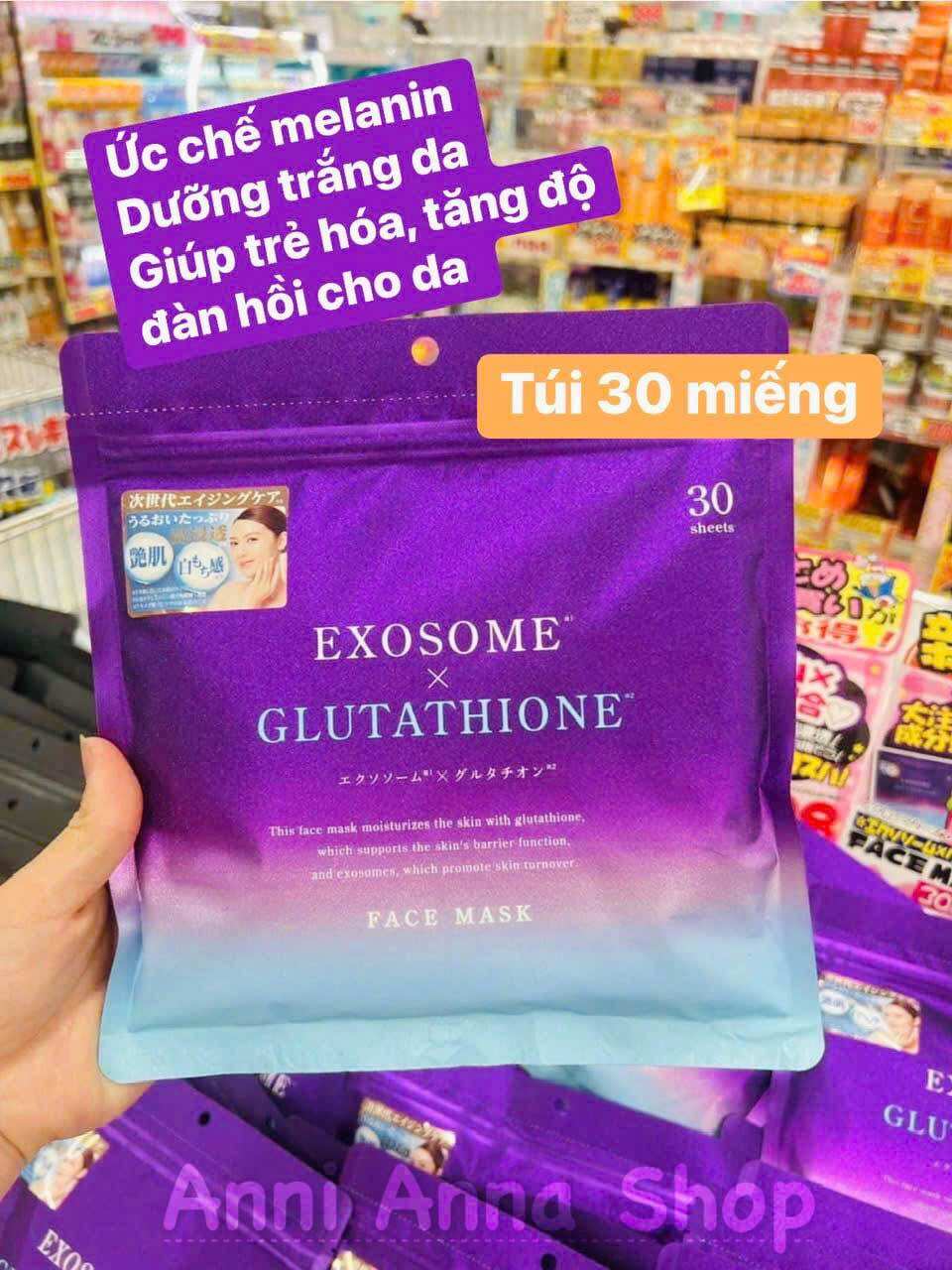 Mặt Nạ Tế Bào Gốc Exosome Glutathione