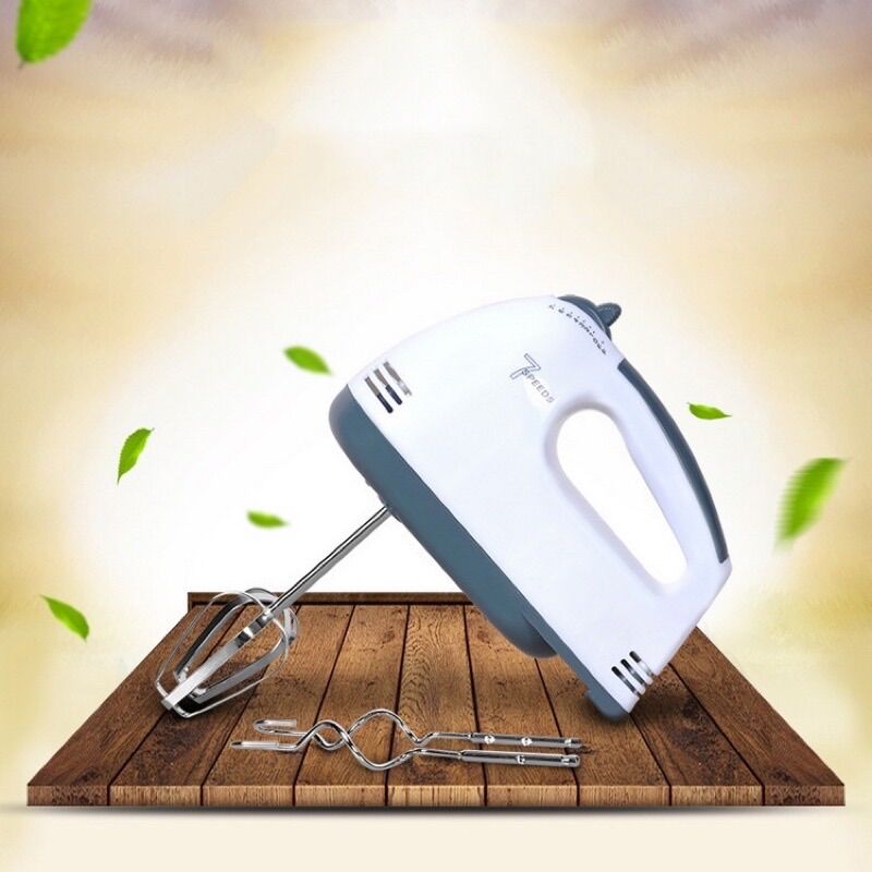 Máy đánh trứng cầm tay 7 tốc độ tiện lợi