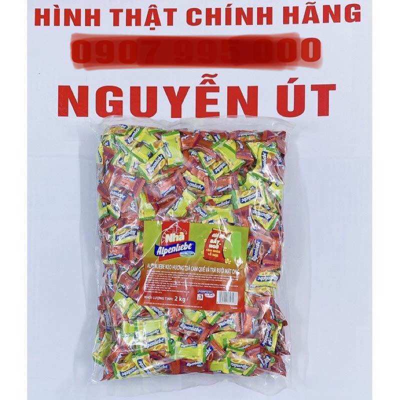 Kẹo alpenliebe gói lớn 2kg (nặng 2.2kg)
