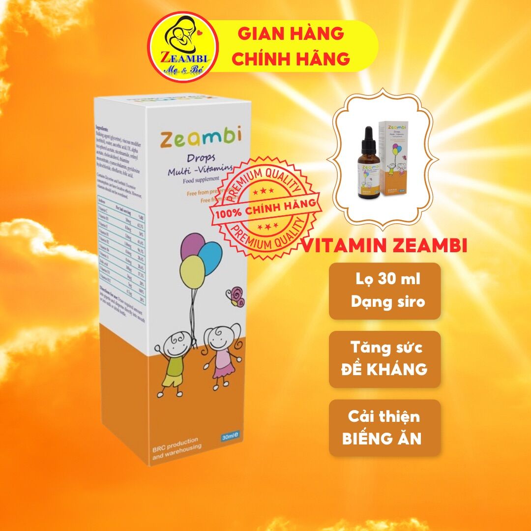 Vitamin Zeambi - Nhập khẩu chính hãng từ Anh quốc