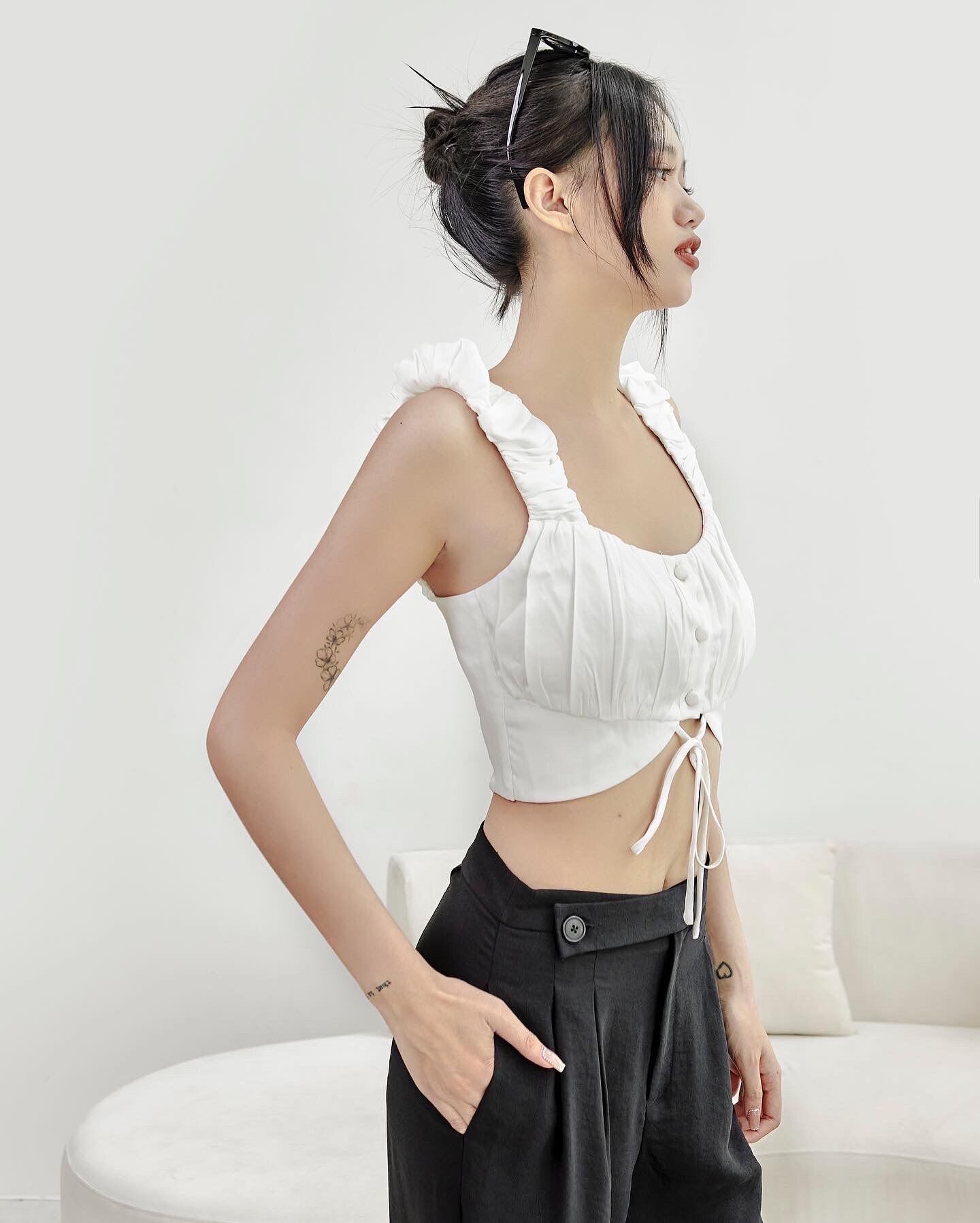 Netta Crop - White Version