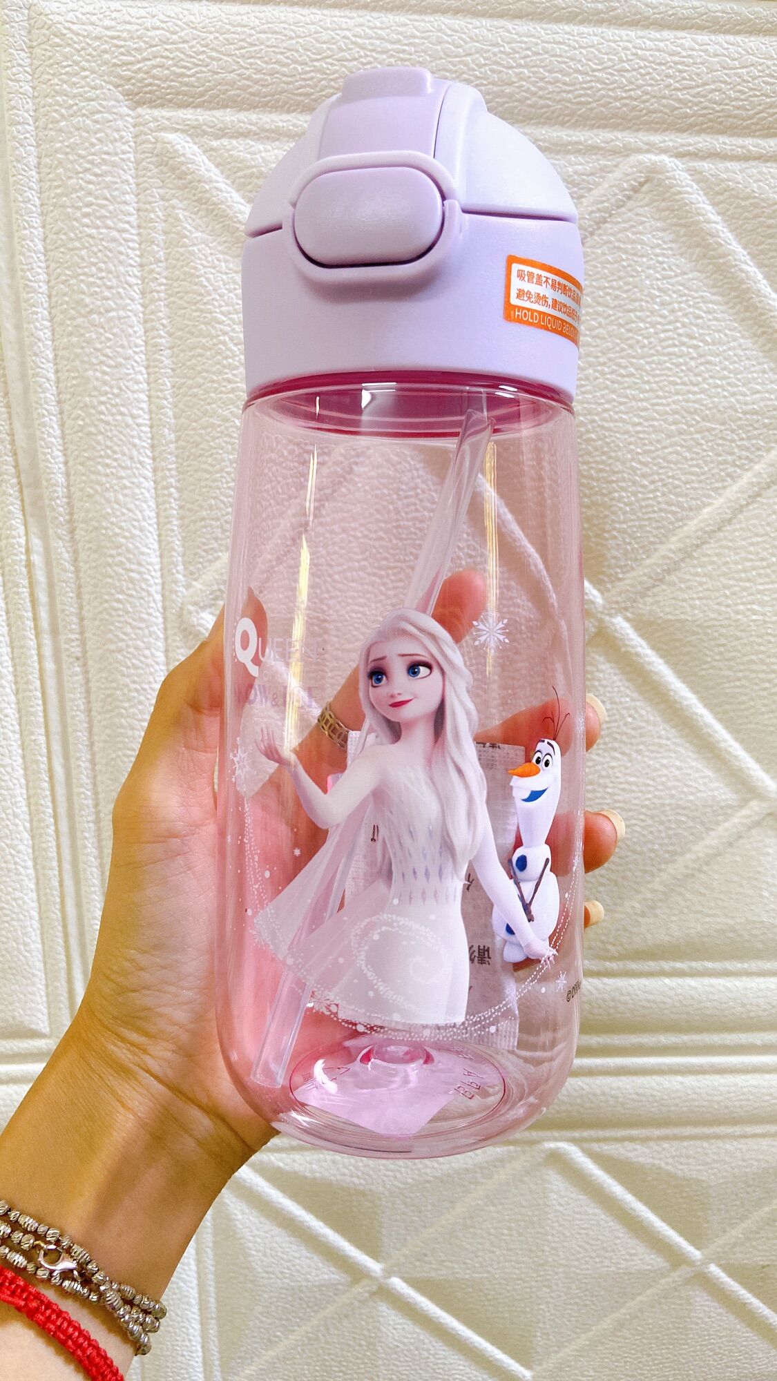 BÌNH NƯỚC SIÊU NHÂN NHỆN / ELSA 600ml SIÊU ĐẸP