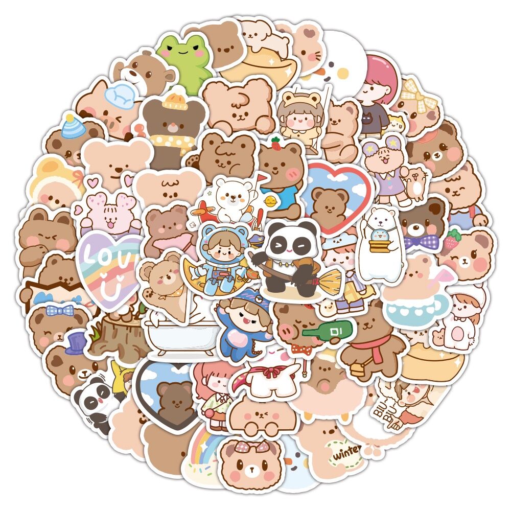 Set 20/50/100 hình dán sticker chống thấm nước M12