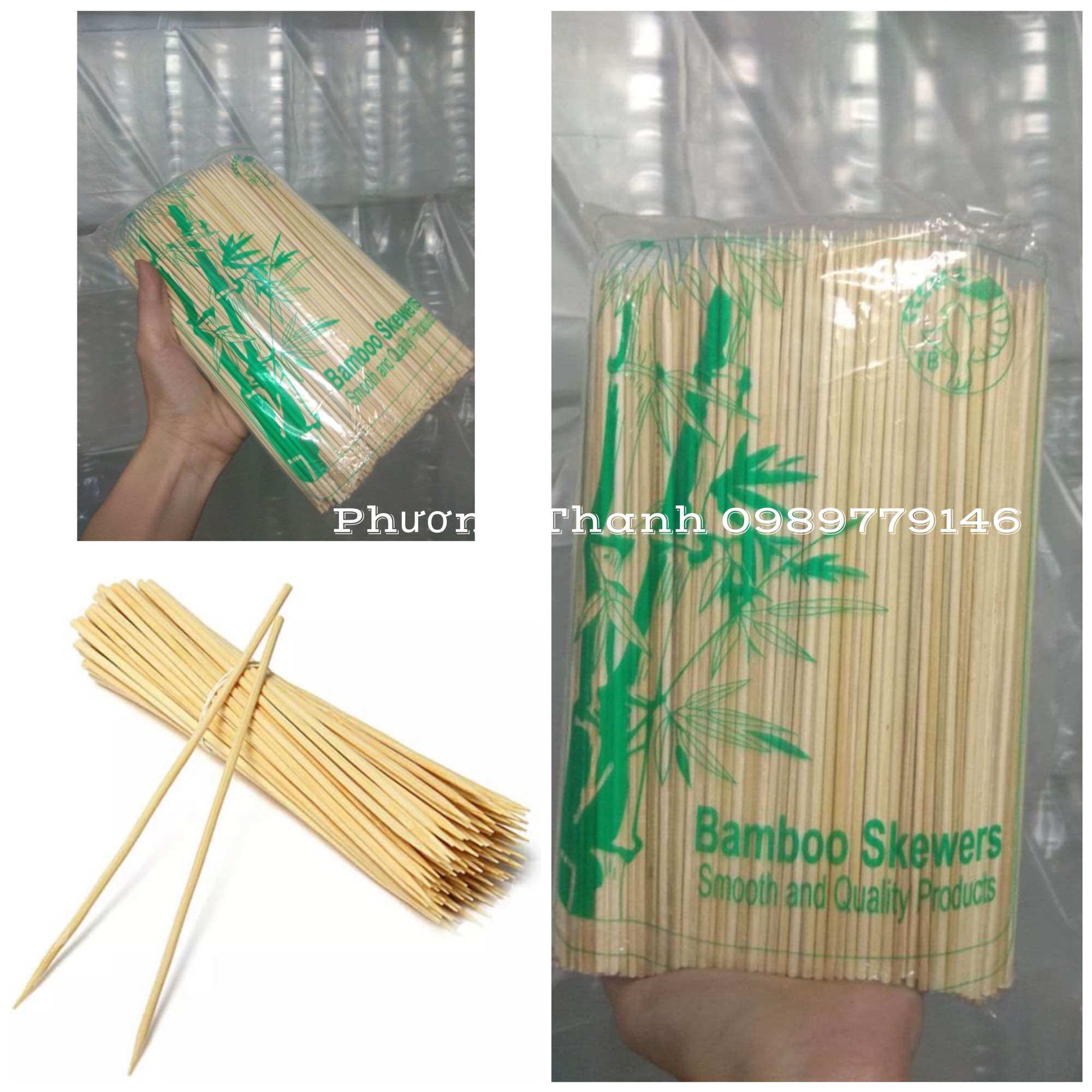 Que xiên, bịch ~500g, que làm hoa tiền