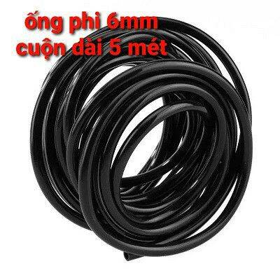 Óng Nhựa Đen Phi 6mm Cuộn ( 32met)
