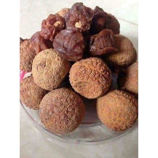Vải thiều sấy khô túi zip 500g loại 1 ngon chuẩn vị