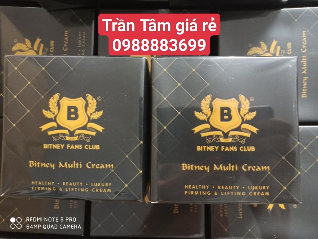 Kem đa năng Multi Cream Bitney giúp phục hồi da và chống lão hóa da giúp trẻ hóa.