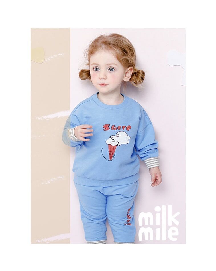 Set MilkMile thu đông xuất Hàn dư xịn bé trai/ bé gái