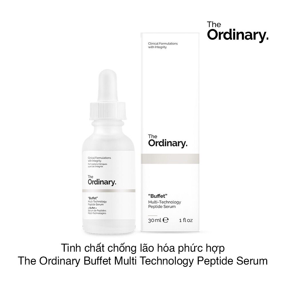 Tinh Chất Chống Lão Hoá The Ordinary Buffet Multi-Technology Peptide Serum 30ml