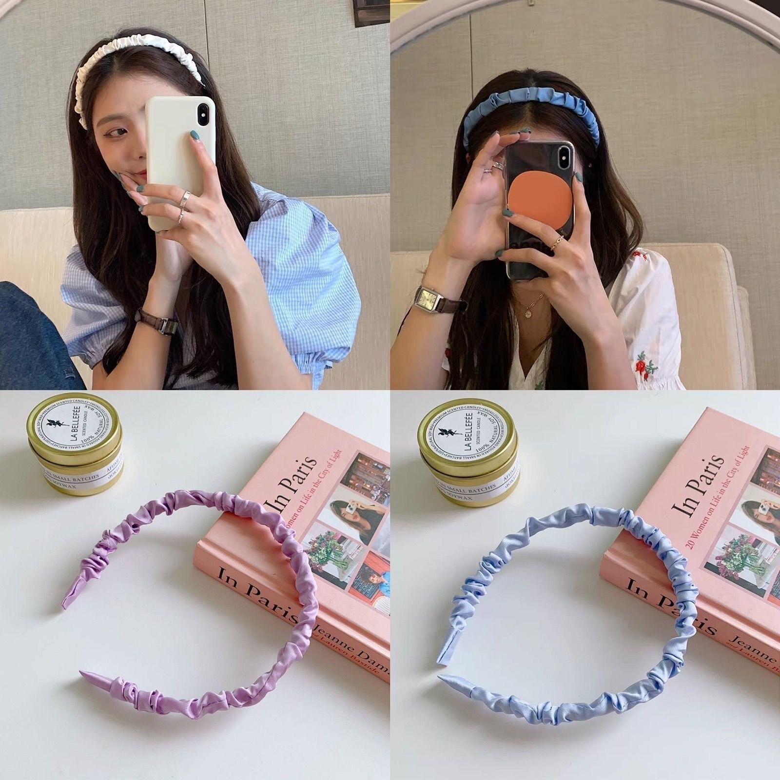 Cài Tóc, Bờm Tóc Tiểu Thư Hàn Quốc Siêu Cute Đáng Yêu