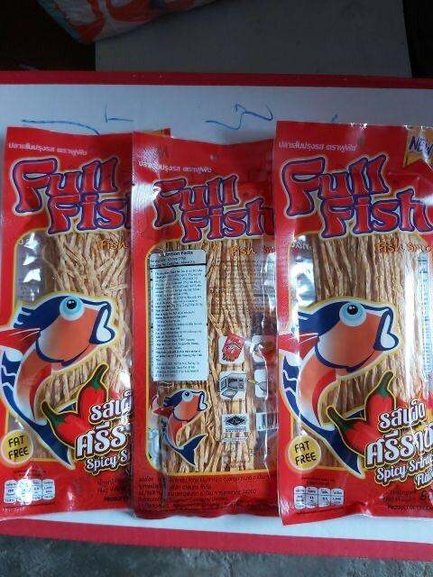 Cá khô sợi Full Fish 80g thái lan vị cay