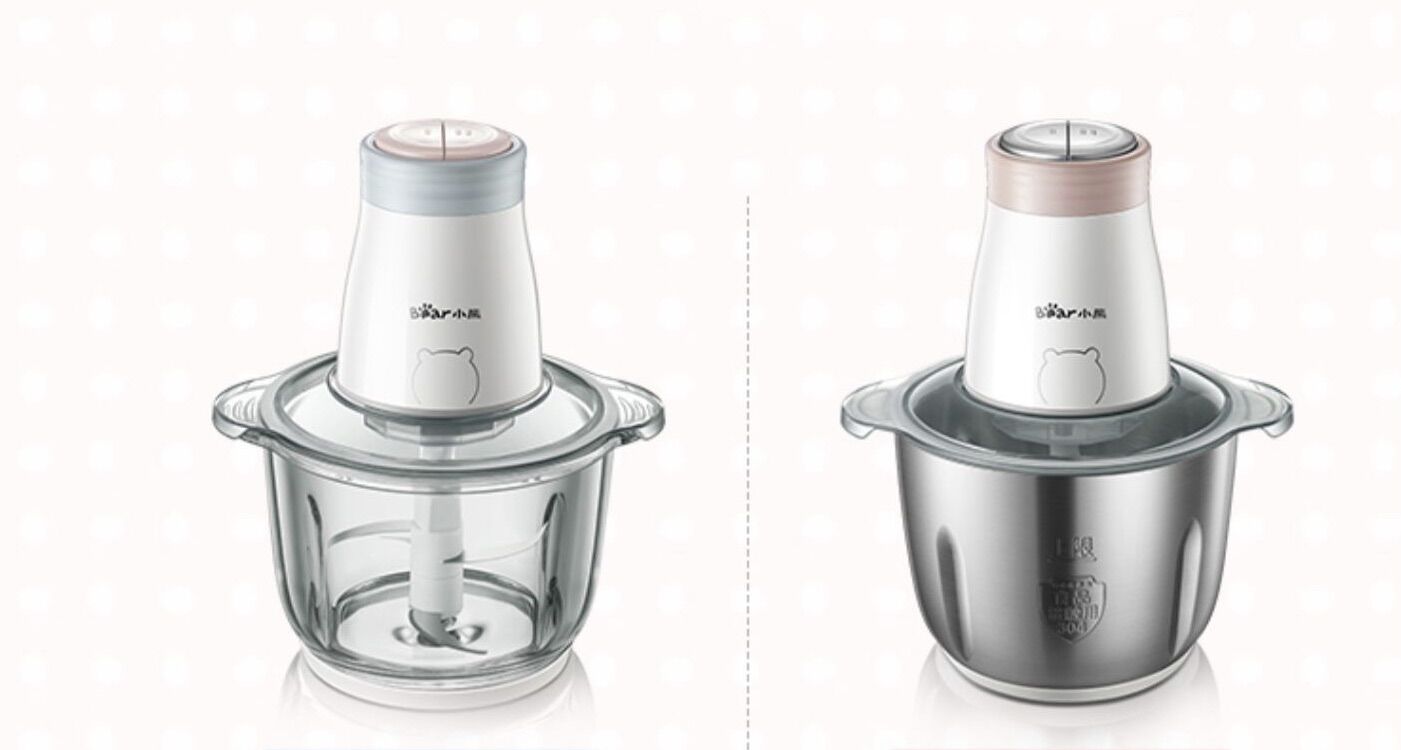 Máy xay thịt cá đa năng Bear QSJ- B02Q1
