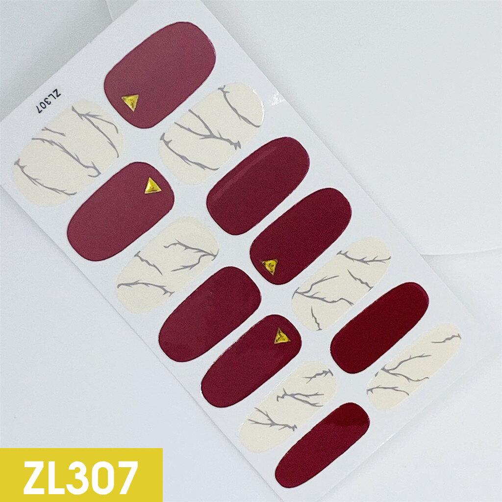 [HCM]Miếng Dán Móng Tay Nail Sticker họa tiết