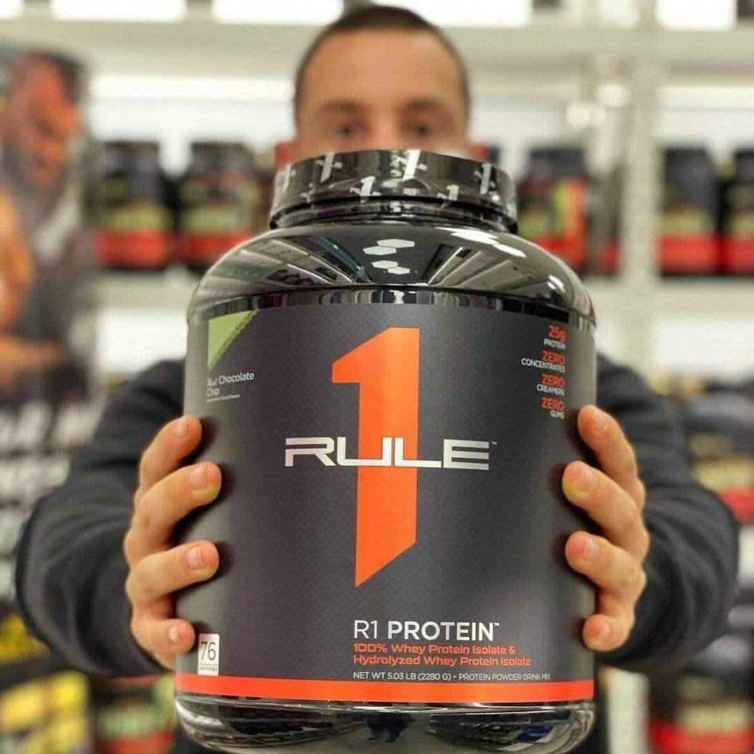 R1 WHEY PROTEIN RULE 1 TĂNG CƠ 100% ISOLATE 76 LẦN DÙNG