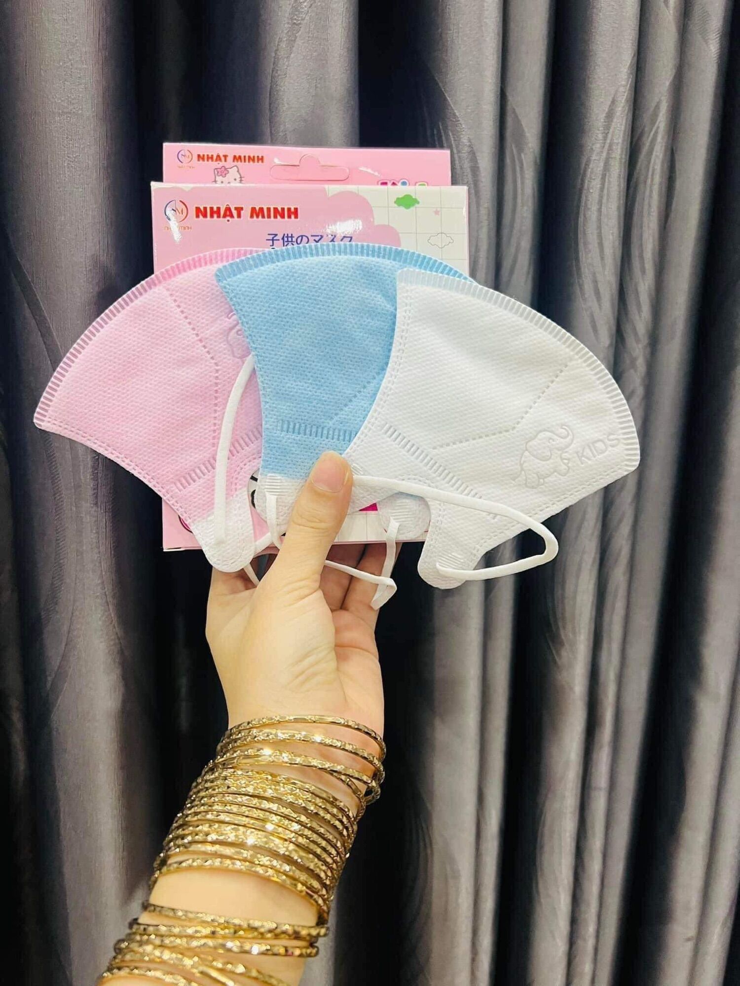 Khẩu trang 5d cho bé 1-4 tuổi 200cái