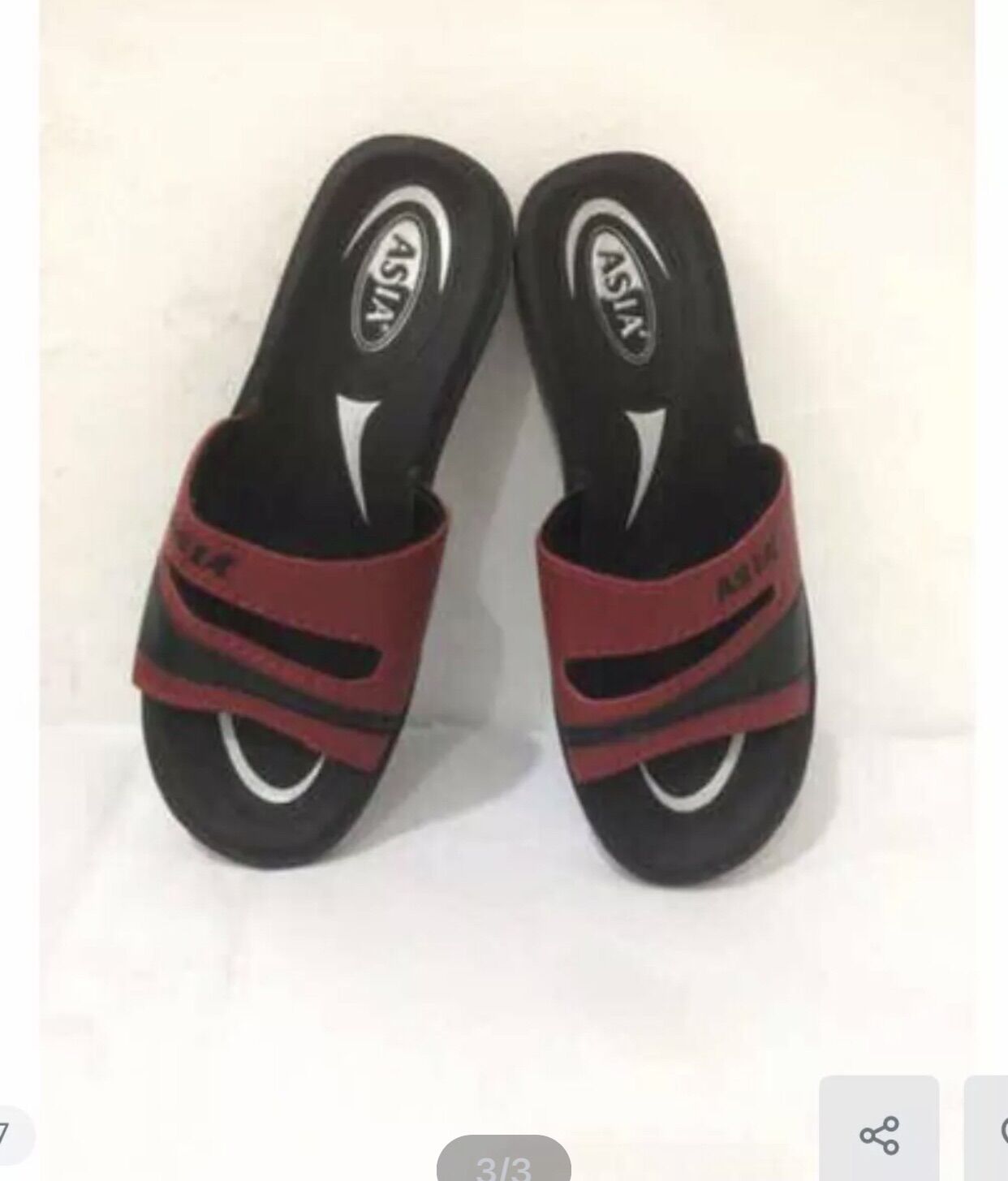 Dép ASIA quai ngang trung niên đế thấp cho mẹ,bà