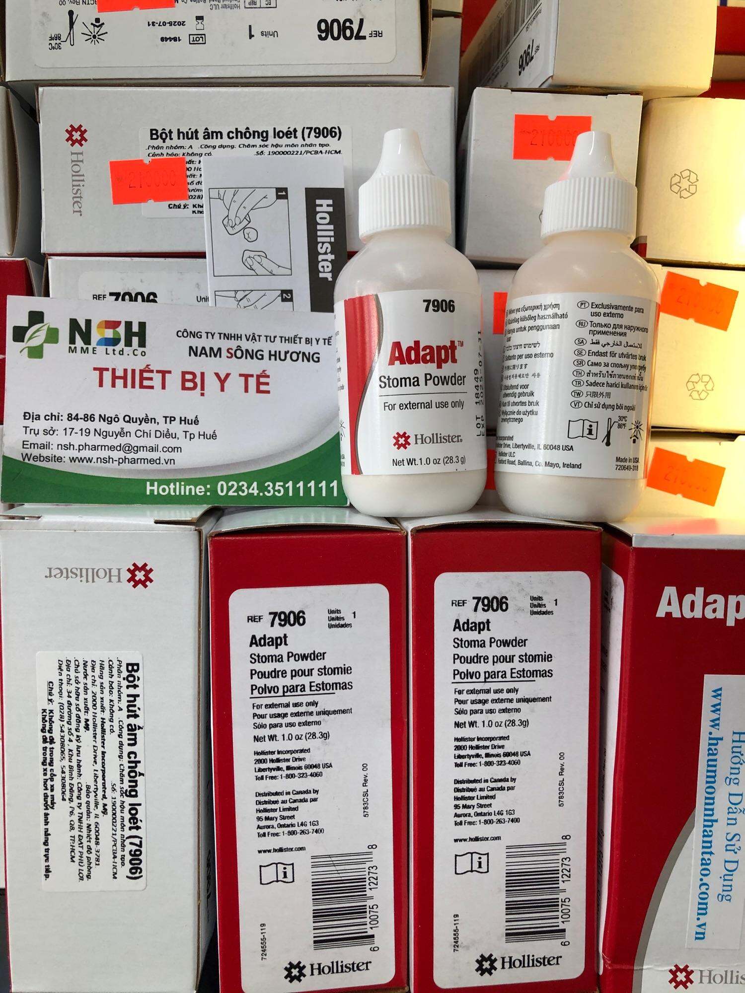 ❤Bột Chống Loét Hậu Môn Nhân Tạo Hollister 7906 - Giúp hút ẩm trên vùng da bị tổn thương (Made in USA) - bột hút ẩm chống loét hậu môn nhân tạo 7906 HOLLISTER