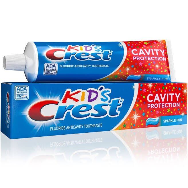 Kem đánh răng Crest Kids Cavity Protection an toàn cho bé 130gr