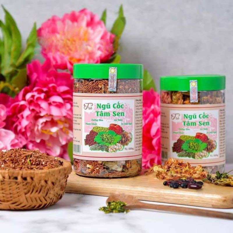500Gr Trà ngũ cốc tâm sen