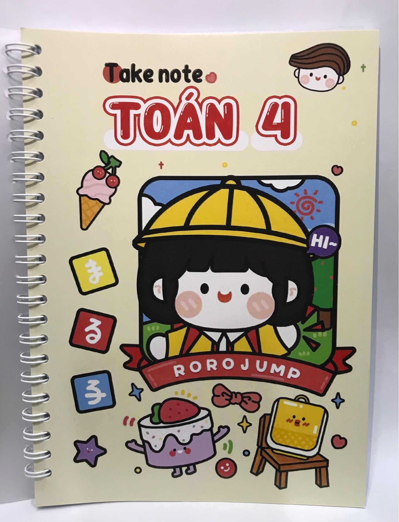 Sổ tay takenote toán 4 khổ a5
