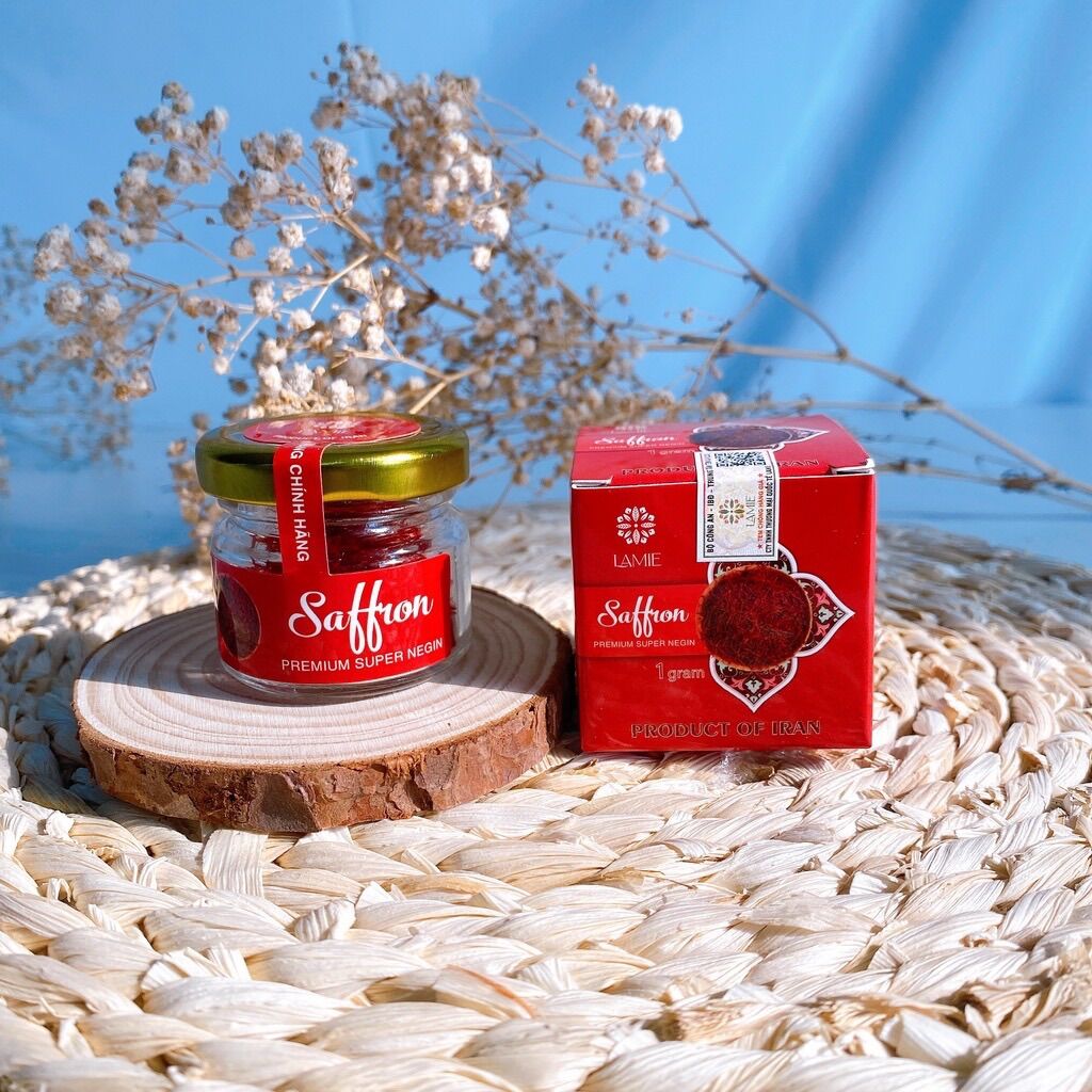 Nhuỵ hoa nghệ tây saffron Chính hãng 1g