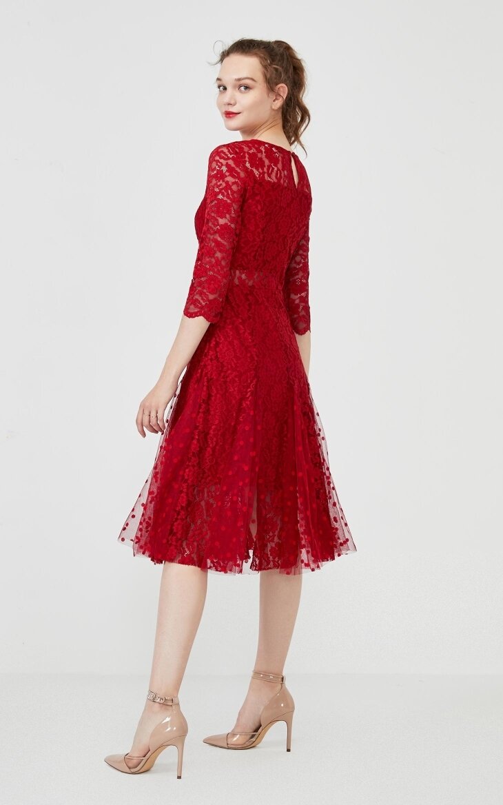 ĐẦM REN VERO MODA CAO CẤP