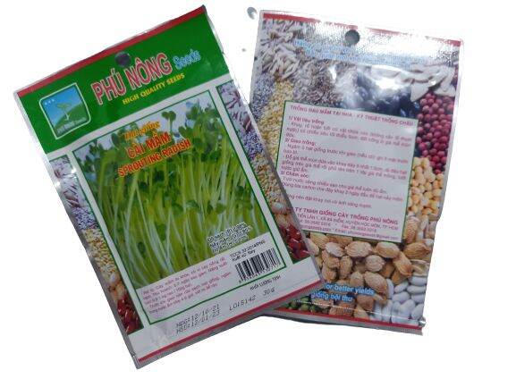 Hạt giống cải mầm PN 30gram
